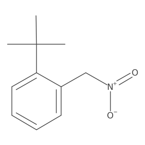 1-Tert-butyl-2-(nitromethyl)benzene结构式