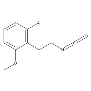 1-Chloro-2-(2-isocyanatoethyl)-3-methoxybenzene结构式
