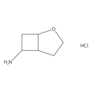 2-Oxabicyclo[3.2.0]heptan-6-amine hcl结构式