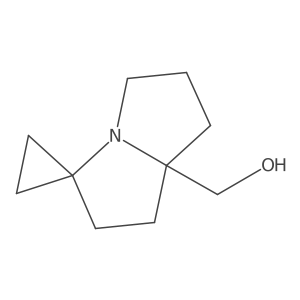 (Tetrahydrospiro[cyclopropane-1,3'-pyrrolizin]-7a'(5'H)-yl)methanol Structure