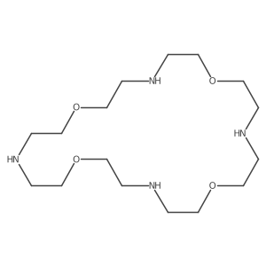 1,7,13,19-Tetraoxa-4,10,16,22-tetraazacyclotetracosane Structure