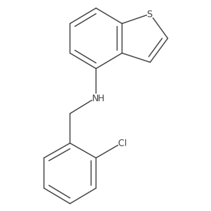 4-((2-Chlorobenzyl)-amino)-thianaphthene Structure
