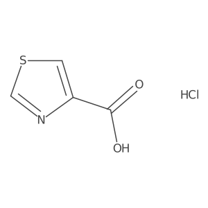 1,3-Thiazole-4-carboxylic acid hydrochloride Structure