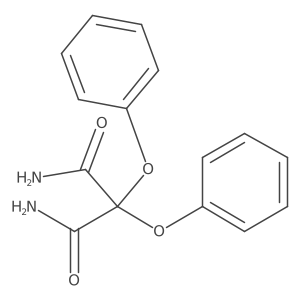 2,2-Diphenoxypropanediamide结构式