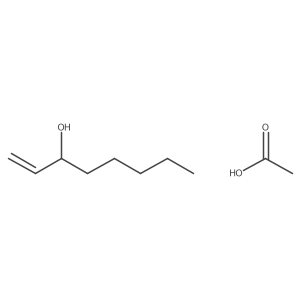 acetic acid;(3S)-oct-1-en-3-ol结构式