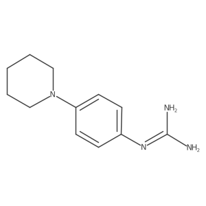 1-[4-(Piperidin-1-yl)phenyl]guanidine结构式