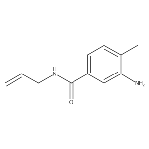 3-Amino-4-methyl-N-(prop-2-EN-1-YL)benzamide结构式
