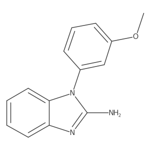 1-(3-methoxyphenyl)-1H-1,3-benzodiazol-2-amine Structure