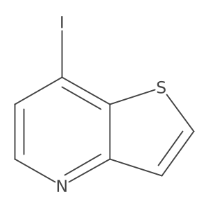 7-Iodothieno[3,2-b]pyridine结构式