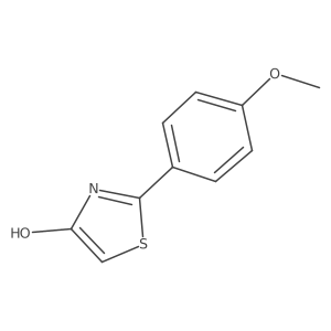 2-(4-Methoxyphenyl)-4-thiazolol Structure