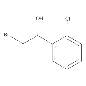 (1R)-2-bromo-1-(2-chlorophenyl)ethan-1-ol Structure