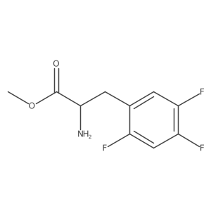 Methyl (S)-2-amino-3-(2,4,5-trifluorophenyl)propanoate Structure