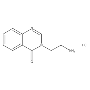 3-(2-Aminoethyl)-3,4-dihydroquinazolin-4-one hydrochloride Structure