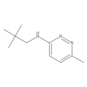 N-(2,2-dimethylpropyl)-6-methylpyridazin-3-amine Structure