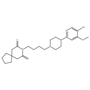 4-Methoxy-5-hydroxy-buspirone结构式
