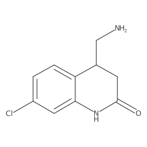 4-(Aminomethyl)-7-chloro-1,2,3,4-tetrahydroquinolin-2-one Structure