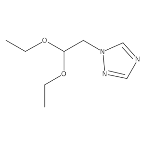 1-(2,2-diethoxyethyl)-1H-1,2,4-triazole Structure
