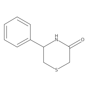5-Phenylthiomorpholin-3-one Structure