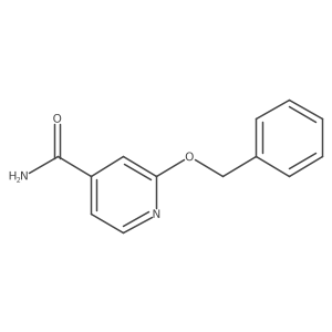 2-(Benzyloxy)pyridine-4-carboxamide结构式