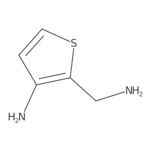2-(Aminomethyl)thiophen-3-amine Structure
