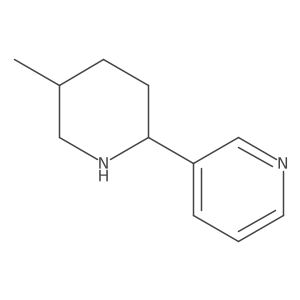 3-(5-methyl-2-piperidinyl)Pyridine Structure