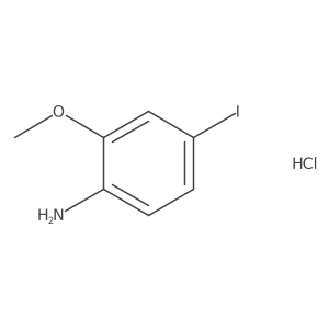 4-Iodo-2-methoxyaniline hydrochloride Structure