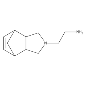 2-[(2R,6S)-4-Azatricyclo[5.2.1.0,2,6]dec-8-en-4-yl]ethan-1-amine Structure