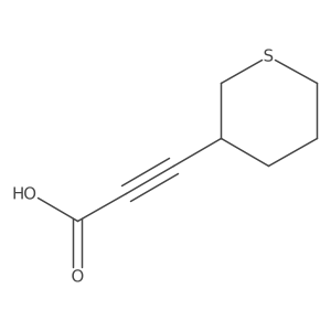 3-(Thian-3-yl)prop-2-ynoic acid结构式
