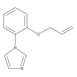 1-(2-(allyloxy)phenyl)-1H-imidazole结构式
