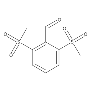 2,6-Dimethanesulfonylbenzaldehyde结构式
