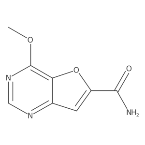 4-Methoxyfuro[3,2-D]pyrimidine-6-carboxamide Structure