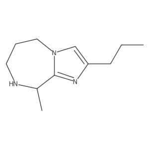 (9S)-9-methyl-2-propyl-5H,6H,7H,8H,9H-imidazo[1,2-a][1,4]diazepine Structure