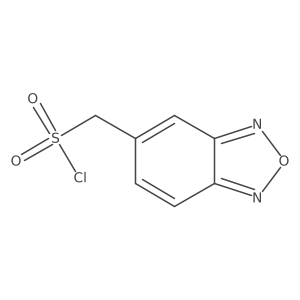 (2,1,3-Benzoxadiazol-5-yl)methanesulfonyl chloride Structure