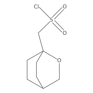 2-Oxabicyclo[2.2.2]octan-1-ylmethanesulfonyl chloride Structure