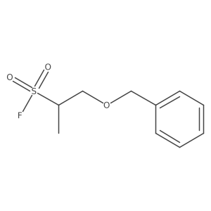 1-(Benzyloxy)propane-2-sulfonyl fluoride结构式