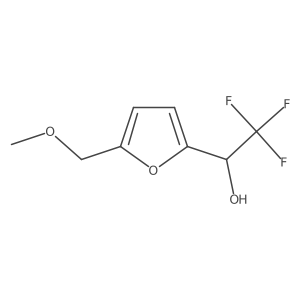 (1S)-2,2,2-trifluoro-1-[5-(methoxymethyl)furan-2-yl]ethan-1-ol Structure