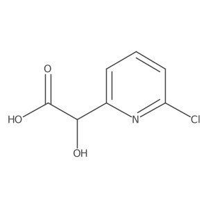 2-(6-Chloropyridin-2-yl)-2-hydroxyacetic acid结构式