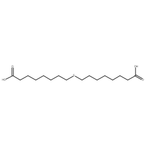 8,8a(2)-Thiobis[octanoic acid] Structure