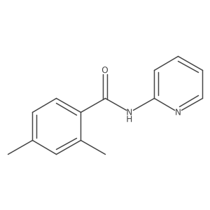 2,4-dimethyl-N-pyridin-2-ylbenzamide Structure