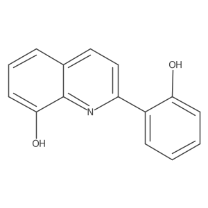 2-(2'-Hydroxyphenyl)-8-Hydroxyquinoline Structure
