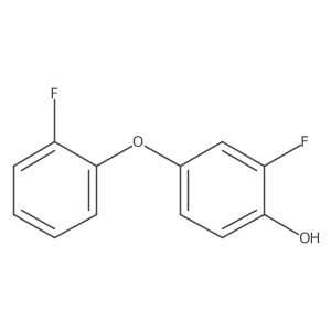 Phenol, 2-fluoro-4-(2-fluorophenoxy)-结构式