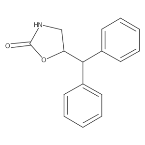 5-(Diphenylmethyl)-2-oxazolidinone结构式