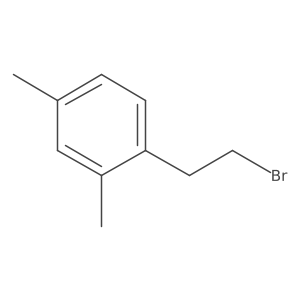 1-(2-Bromoethyl)-2,4-dimethylbenzene结构式