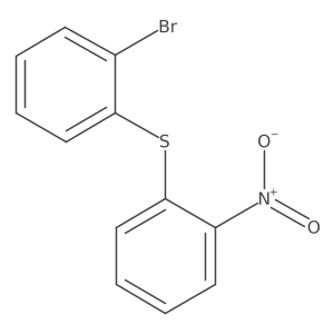 1-Bromo-2-[(2-nitrophenyl)thio]benzene结构式