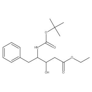 Boc-gF(b-OH)-OEt结构式