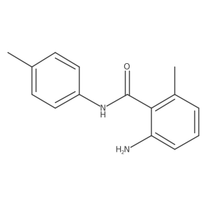 2-amino-6-methyl-N-(p-tolyl)benzamide结构式
