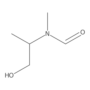 N-(2-Hydroxy-1-methylethyl)-N-methylformamide结构式