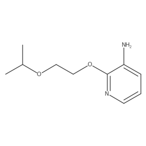 2-(2-Propan-2-yloxyethoxy)pyridin-3-amine Structure