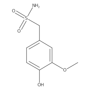 (4-Hydroxy-3-methoxyphenyl)methanesulfonamide Structure