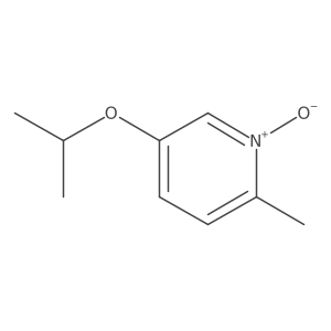 5-(1-Methylethoxy)-2-methylpyridine 1-oxide结构式